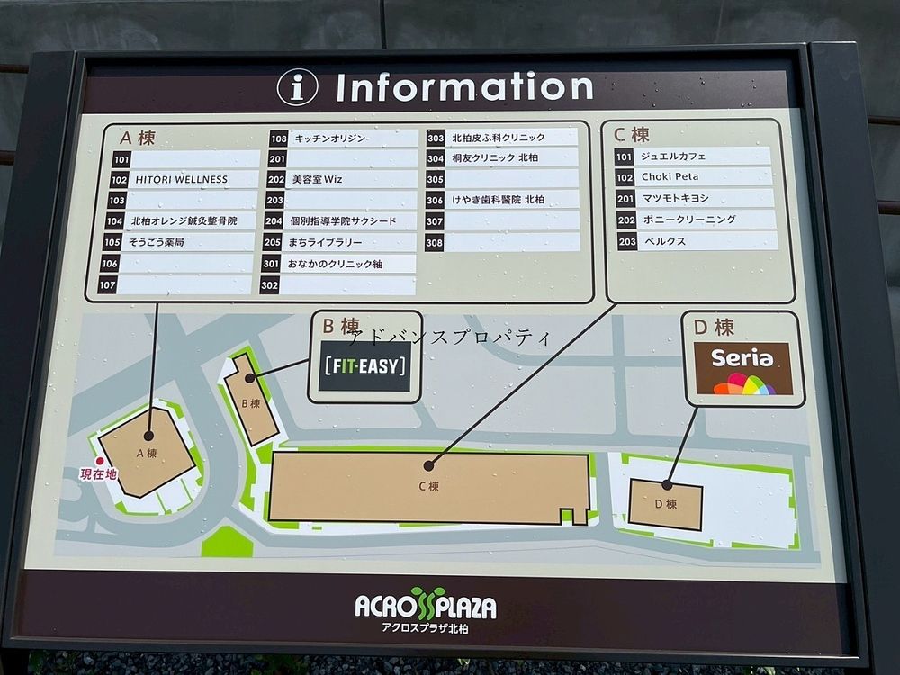 案内掲示板